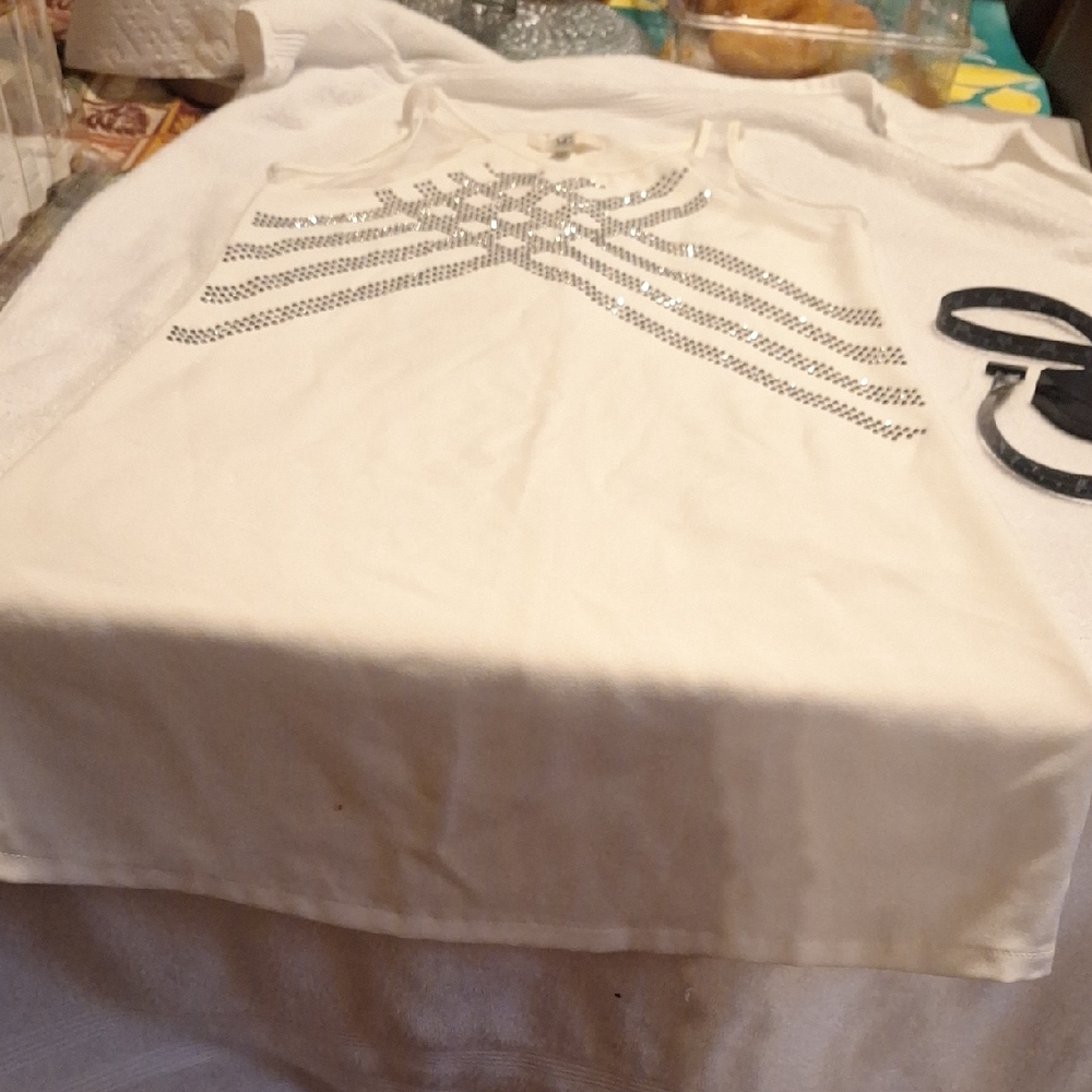 Stylish White Kids Tank Top